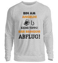 Lade das Bild in den Galerie-Viewer, Bin am Angeln Sweatshirt