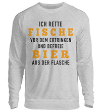 Lade das Bild in den Galerie-Viewer, Ich rette Fische vor dem Ertrinken Sweatshirt
