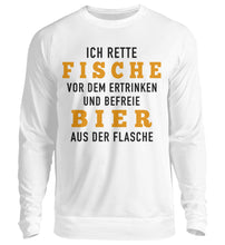 Lade das Bild in den Galerie-Viewer, Ich rette Fische vor dem Ertrinken Sweatshirt
