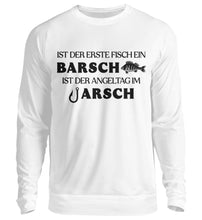 Lade das Bild in den Galerie-Viewer, Ist der erste Fisch ein Barsch Sweatshirt
