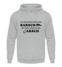 Lade das Bild in den Galerie-Viewer, Ist der erste Fisch ein Barsch Hoodie
